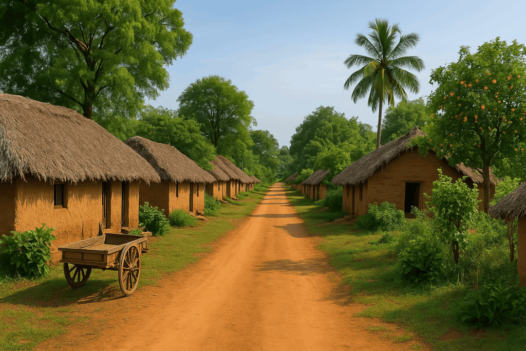 అందమైన పల్లెటూరు గురించి తెలుగులో వ్యాసం