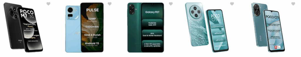 స్మార్ట్ ఫోన్లలో నెంబర్ సిరిస్ లెటర్ సిరిస్ ఏమిటి?